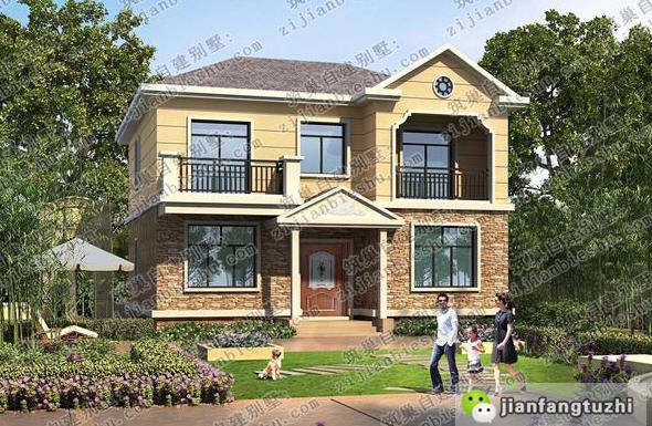 25萬(wàn)左右就能蓋起帶堂屋可放神位的農(nóng)村二層自建房設(shè)計(jì)圖，有你喜歡的嗎？