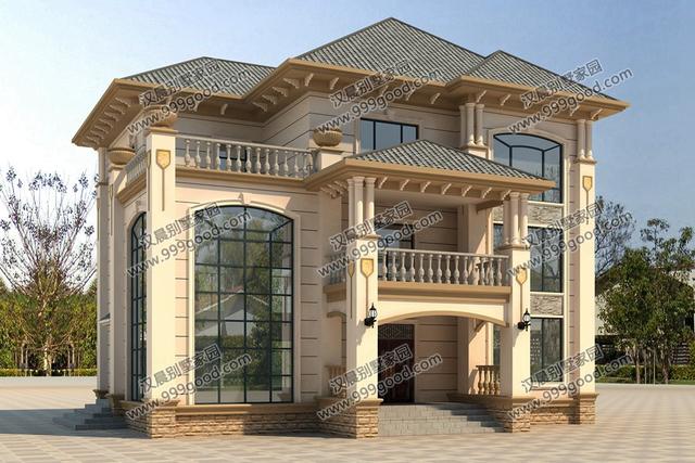 90后青年回家蓋三層別墅自建房，外觀漂亮，布局實用，村里人排著隊給介紹對象。