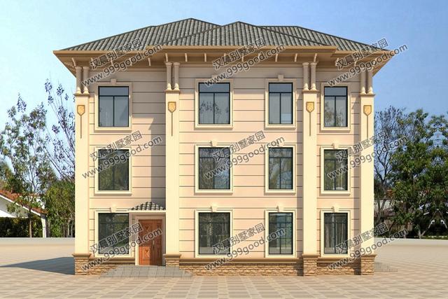 90后青年回家蓋三層別墅自建房，外觀漂亮，布局實用，村里人排著隊給介紹對象。