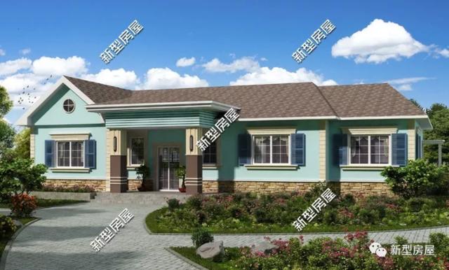 10來萬蓋一平層自建房，經濟實惠，城里人看了羨慕壞了