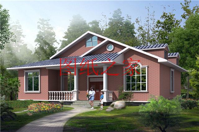 相同結構、不同尺寸的2款一層半別墅，你更喜歡哪一套？