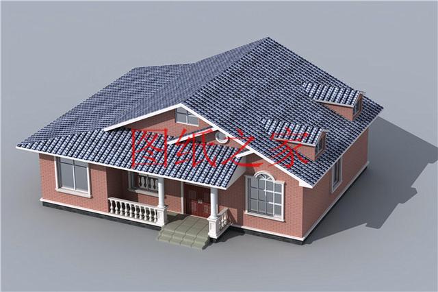 相同結構、不同尺寸的2款一層半別墅，你更喜歡哪一套？