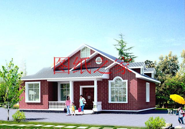 相同結構、不同尺寸的2款一層半別墅，你更喜歡哪一套？