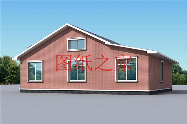 相同結構、不同尺寸的2款一層半別墅，你更喜歡哪一套？