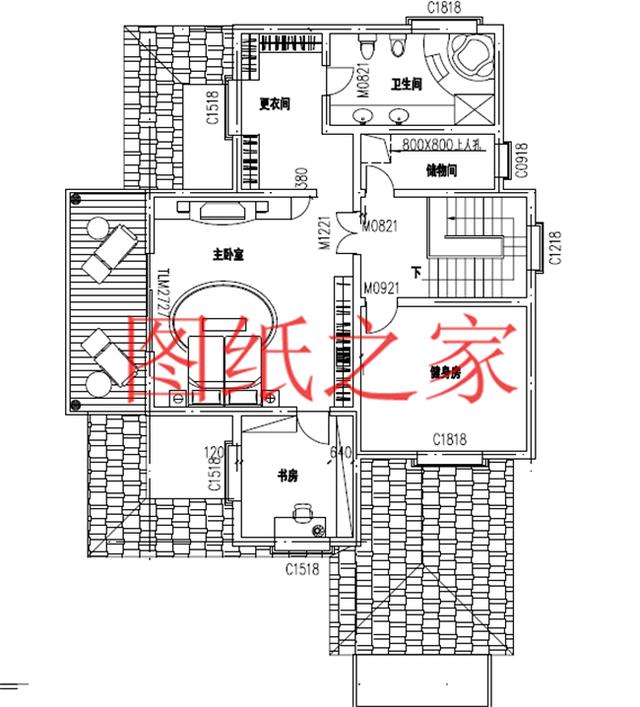 非常引人注目的三層別墅，200平米左右的大戶型，絕對與眾不同！