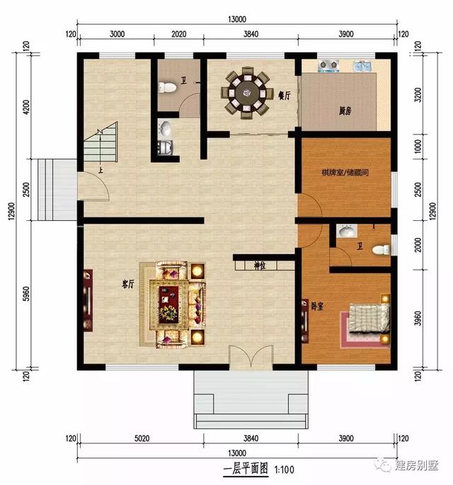 三款面寬尺寸相同的三層自建房，帶挑空客廳，外觀也是一棟比一棟的漂亮，你看上哪一款了？