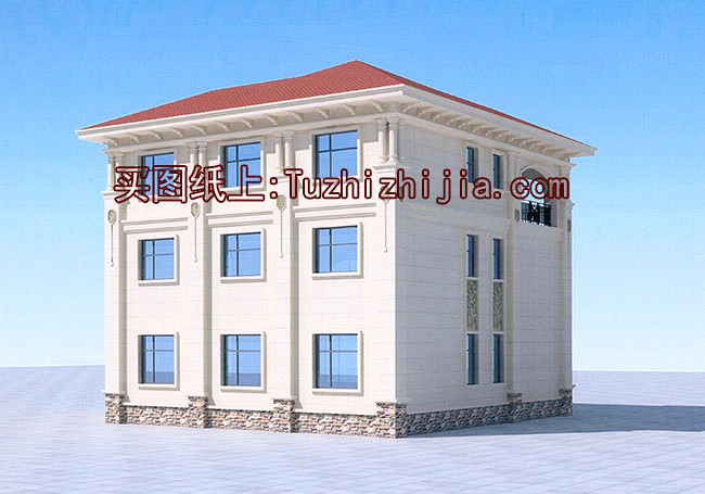 住宅設計公司三層別墅設計圖紙，6套農村自建房設計圖分享給大家！