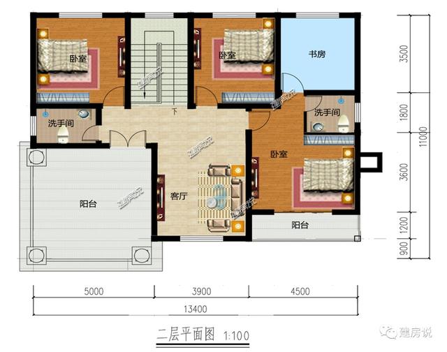 鄉村二層田園風自建房，等賺了錢，我一定要花25萬回家蓋！