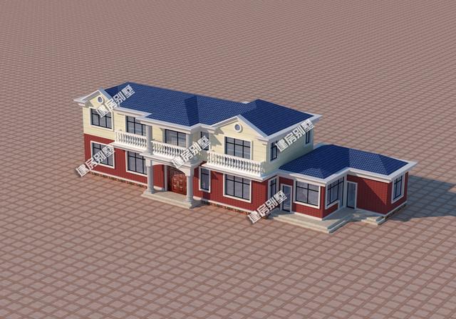 26米x10.3米農村二層自建房，帶獨立土灶廚房餐廳，帶來不一般的享受！