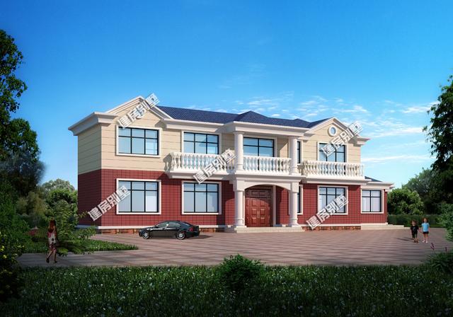 26米x10.3米農村二層自建房，帶獨立土灶廚房餐廳，帶來不一般的享受！