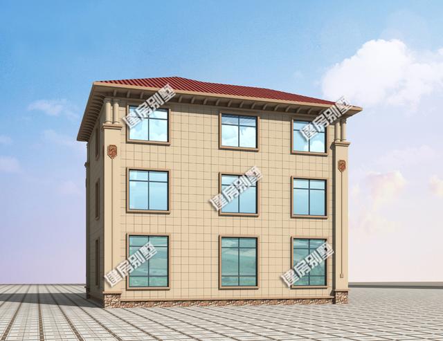 占地147平方米三層自建房，帶旋轉(zhuǎn)樓梯+客廳挑空設(shè)計(jì)，人人看了都喜歡！