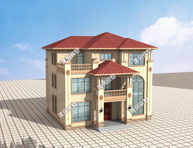 占地147平方米三層自建房，帶旋轉(zhuǎn)樓梯+客廳挑空設(shè)計(jì)，人人看了都喜歡！