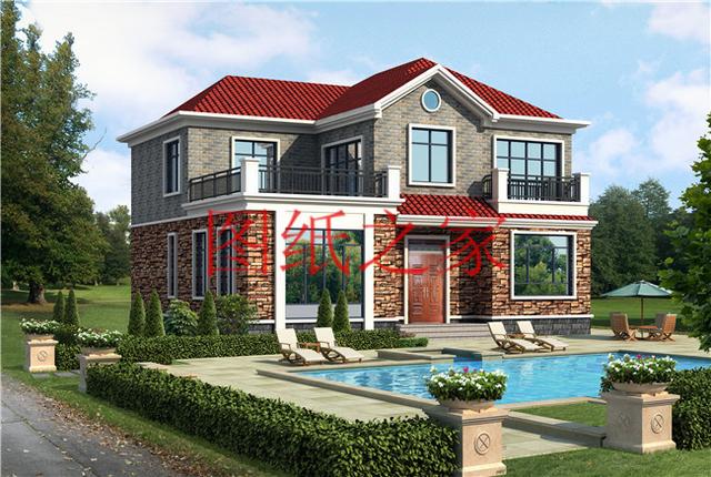 150平米大戶型二層別墅，造價(jià)30萬左右，經(jīng)濟(jì)實(shí)惠、美觀漂亮！