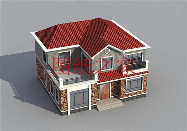 150平米大戶型二層別墅，造價(jià)30萬左右，經(jīng)濟(jì)實(shí)惠、美觀漂亮！