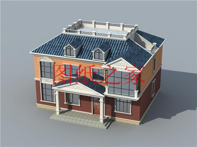 150平米大戶型二層別墅，造價(jià)30萬左右，經(jīng)濟(jì)實(shí)惠、美觀漂亮！