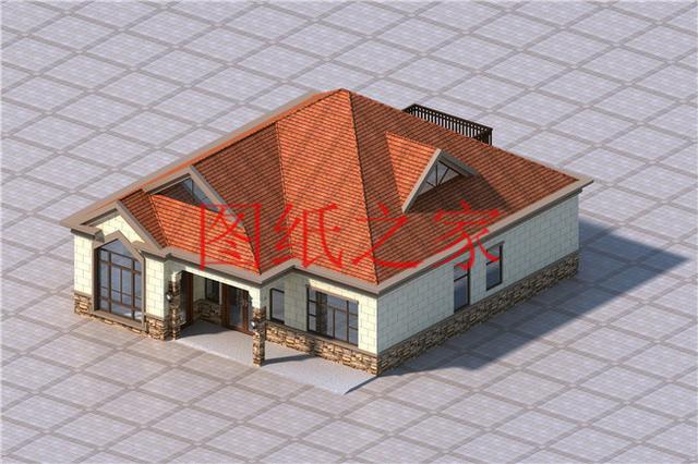 漂亮實(shí)用的一層半小別墅，適合人口不多的家庭，經(jīng)濟(jì)又實(shí)惠！