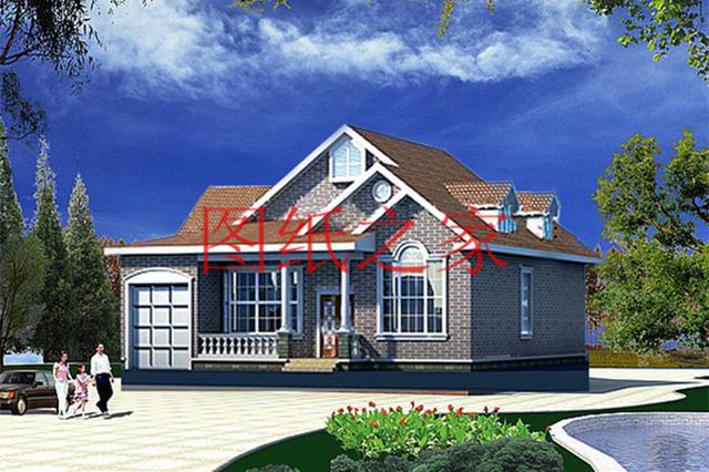 漂亮實(shí)用的一層半小別墅，適合人口不多的家庭，經(jīng)濟(jì)又實(shí)惠！