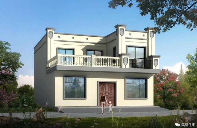 5款在鄉村用30萬就能蓋起的二層別墅設計圖，城里人都羨慕了！