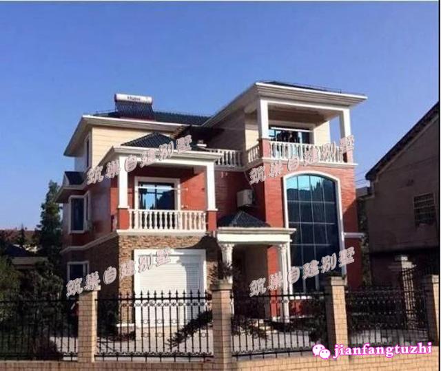 2款農村三層別墅設計圖，非常經典，含效果圖平面圖，第一款還原度超高！