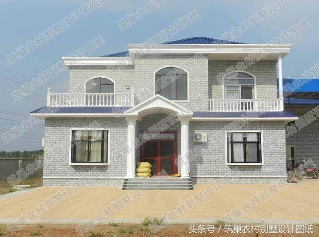 推薦10款造價(jià)25萬(wàn)二層別墅設(shè)計(jì)圖，簡(jiǎn)約大方，有喜歡的就收藏哦