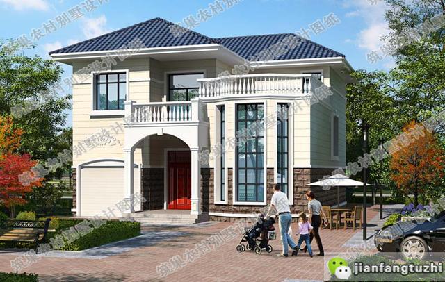 推薦10款造價(jià)25萬(wàn)二層別墅設(shè)計(jì)圖，簡(jiǎn)約大方，有喜歡的就收藏哦