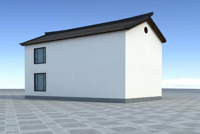 占地145平方米二層新中式別墅設計圖，帶堂屋+陽光房，古風古色！