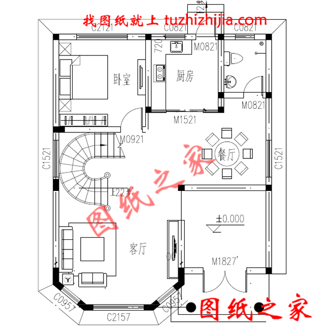 小戶型農(nóng)村三層樓房造價17萬，經(jīng)濟(jì)又實用！