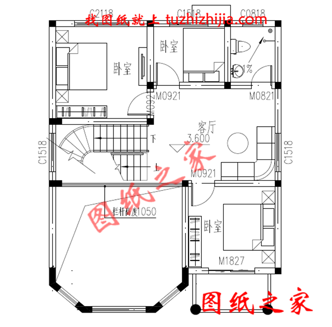 小戶型農(nóng)村三層樓房造價17萬，經(jīng)濟(jì)又實用！