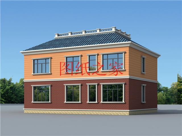 漂亮實用又省錢的二層別墅，占地150平米造價只要25萬！