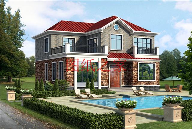 漂亮實用又省錢的二層別墅，占地150平米造價只要25萬！