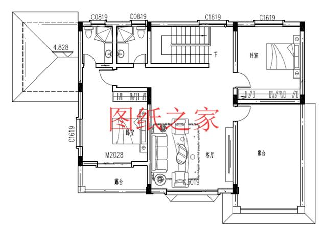 漂亮實用又省錢的二層別墅，占地150平米造價只要25萬！