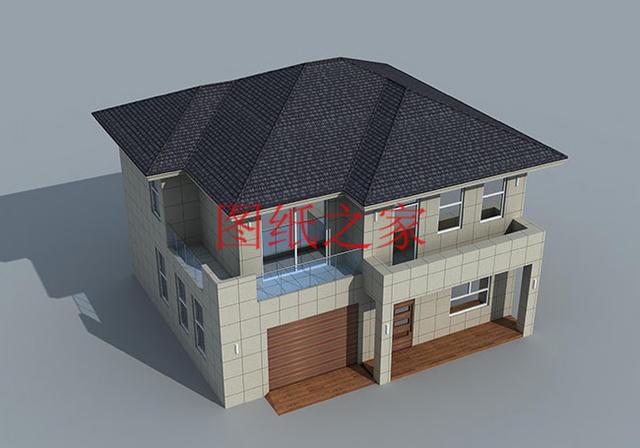 漂亮實用又省錢的二層別墅，占地150平米造價只要25萬！