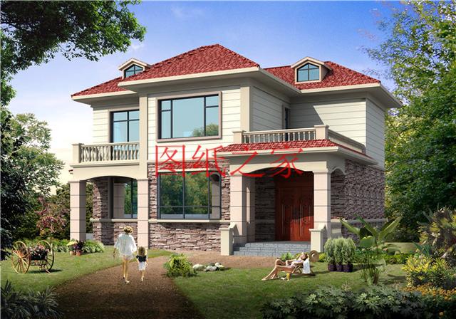 漂亮實用又省錢的二層別墅，占地150平米造價只要25萬！