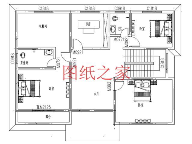 漂亮實用又省錢的二層別墅，占地150平米造價只要25萬！