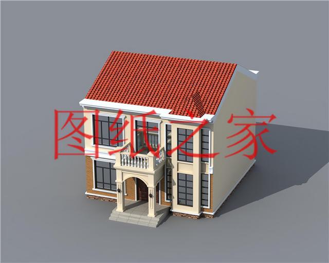 把錢存銀行不如回家建別墅，110平二層別墅只要25萬，心動了嗎？