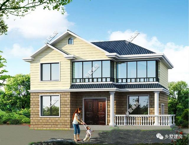 推薦兩款二層農(nóng)村自建房，性價(jià)比極高，兩款送給你！