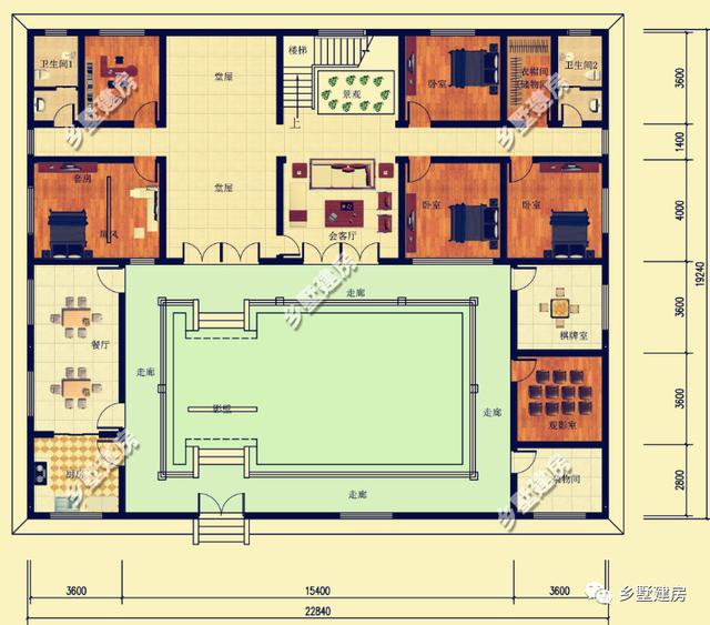 兩款最經典的新中式別墅設計圖，具有文化氣息，農村建房不要輕易錯過哦！