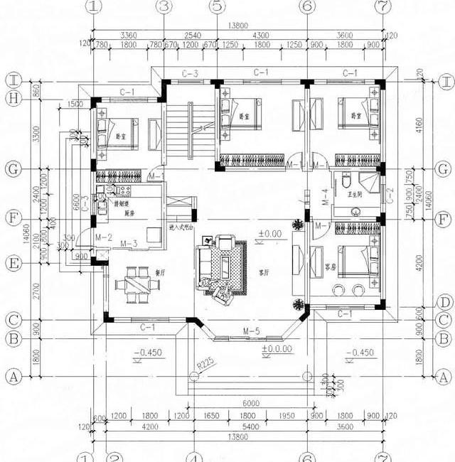 占地150平農村二層小洋樓，戶型優雅大方，造價28萬！
