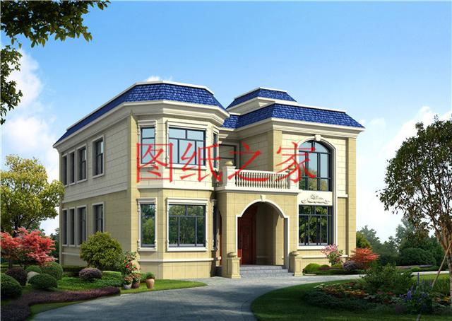 開間比較小可以試試這么建房，分享4套功能齊全的二層別墅設(shè)計(jì)