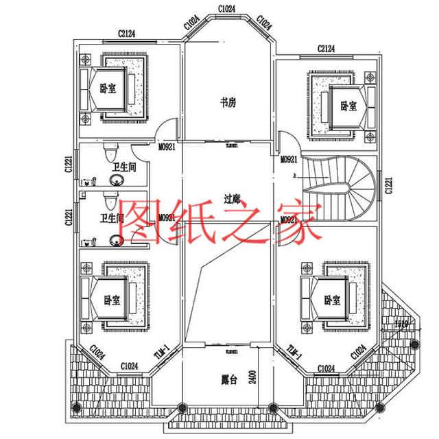 開間比較小可以試試這么建房，分享4套功能齊全的二層別墅設(shè)計(jì)