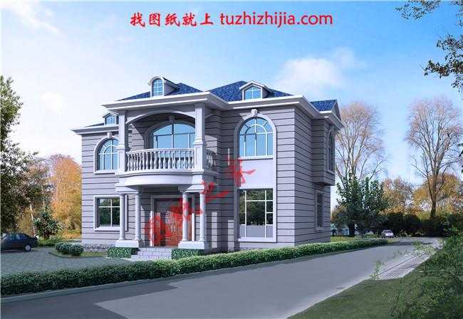 簡潔大氣農村二層小別墅設計圖，布局合理實用，堪稱經典！