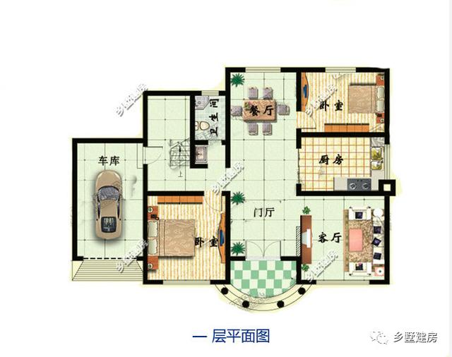 兩款性價比超高的二層農村自建房，美觀大氣，室內布局實用，選一棟養老吧！