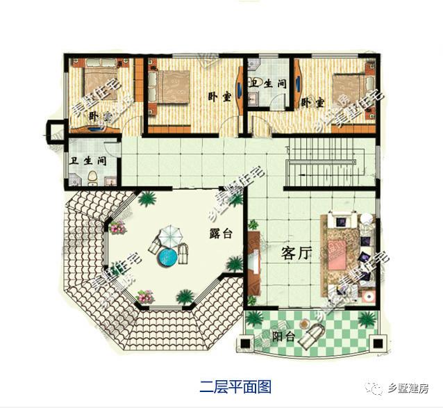 兩款性價比超高的二層農村自建房，美觀大氣，室內布局實用，選一棟養老吧！