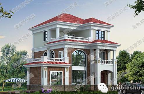 三層歐式風(fēng)格別墅設(shè)計(jì)圖，造價(jià)只要30萬(wàn)，您還在等什么？