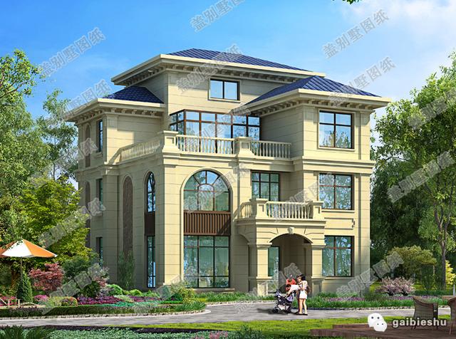 2款新出四層農村自建別墅設計圖，造價40萬以內。