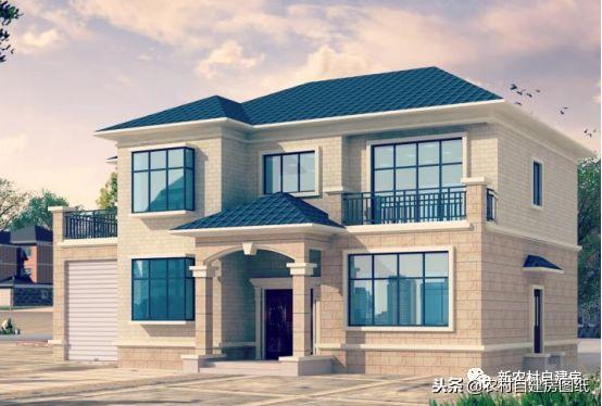 3款2層別墅設計圖助你抱得美人歸，過年相親不在沒底氣！