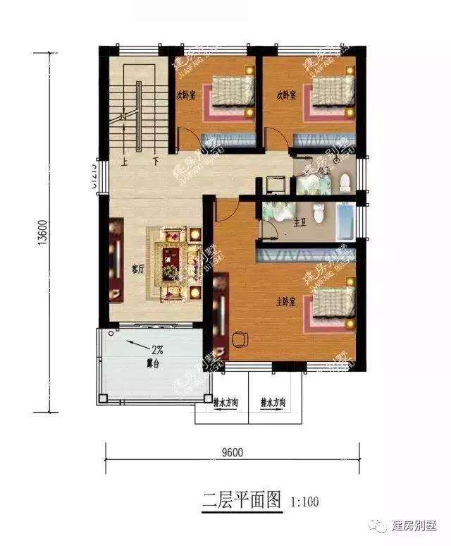 小面寬的兩層農(nóng)村自建房，第一棟建起來只要20多萬。