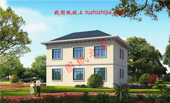 6套獨(dú)棟花園別墅設(shè)計(jì)圖，帶院子更宜居！