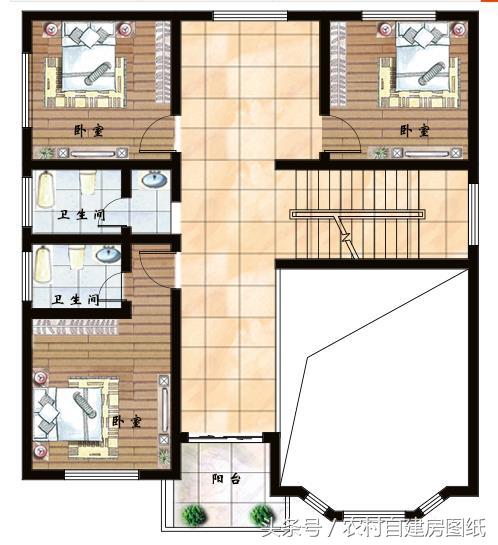 20萬到40萬的別墅設計圖，錢花的值，城里2套房都不換！