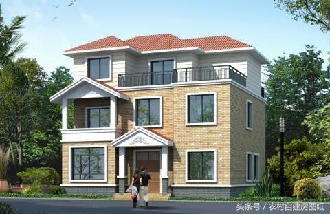 20萬到40萬的別墅設計圖，錢花的值，城里2套房都不換！